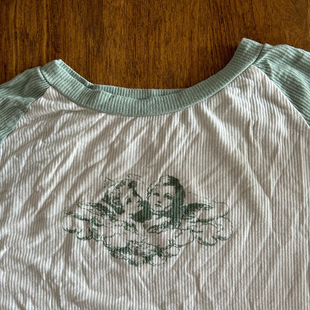 angels, grungecore tee